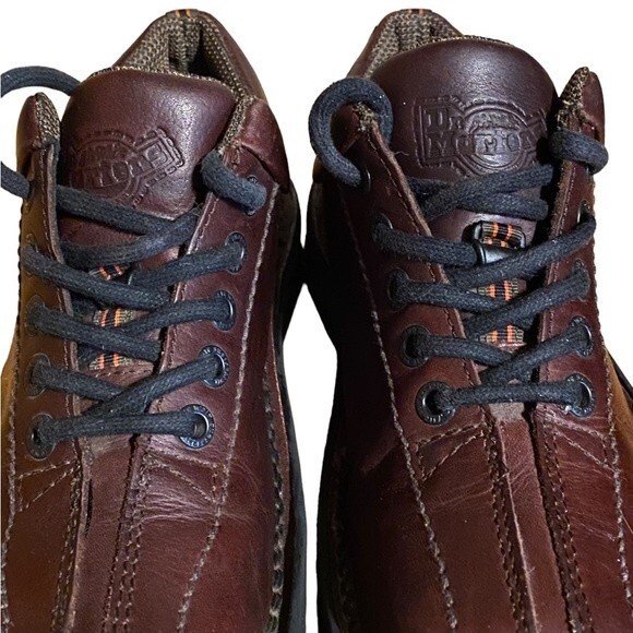 Rare Vintage Dr. Martens oxfords EUC Mens 7/ women’s 8 dark leather - Picture 10 of 10